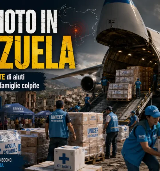 aiuti UNICEF Venezuela