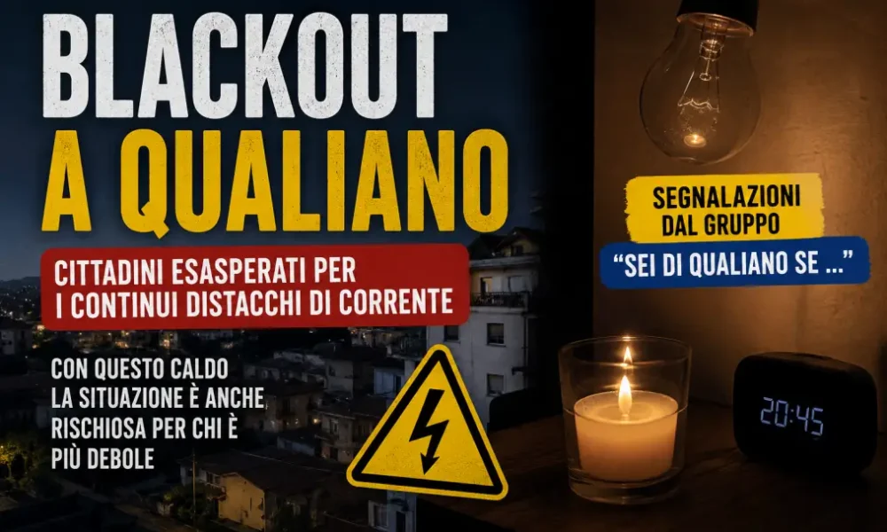 blackout a qualiano cittadini esasperati continui distacchi di corrente con questo caldo da Puntomagazine.it blackout a qualiano cittadini esasperati continui distacchi di corrente con questo caldo