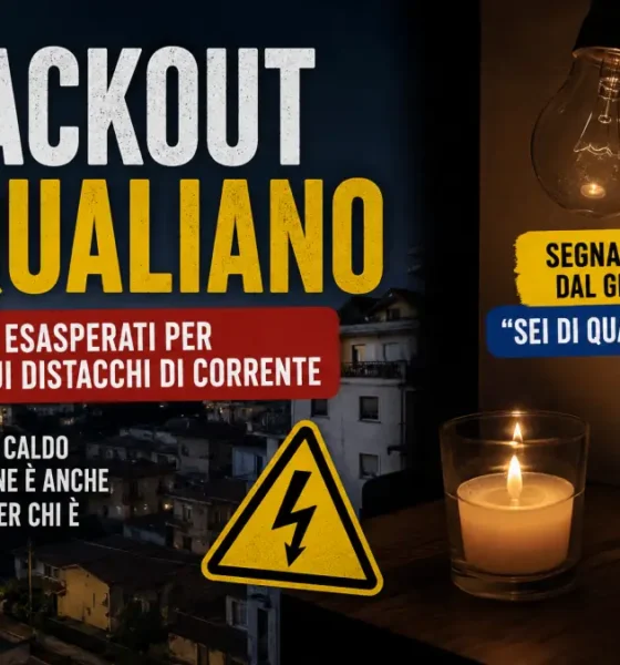 blackout qualiano giugno 2026