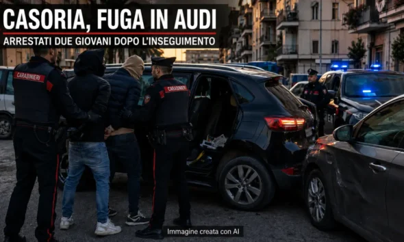 casoria fuga in Audi