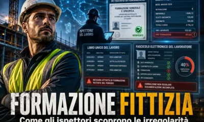 formazione sicurezza sul lavoro fittizia