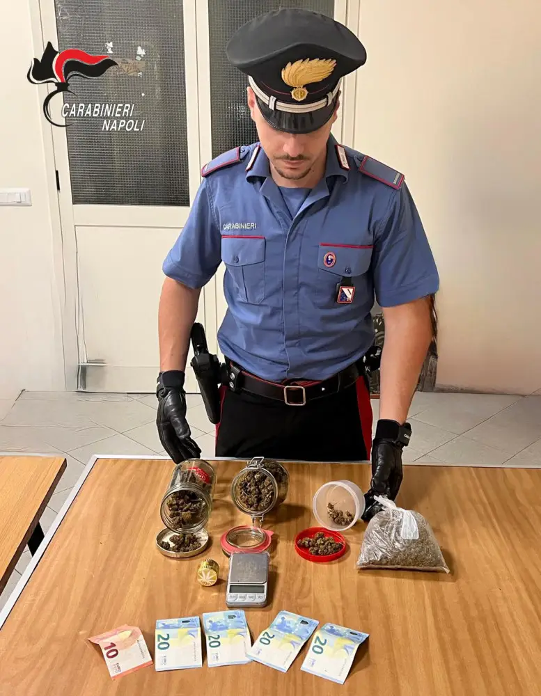 gragnano, droga sequestrata