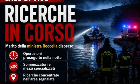 marito ministro roccella continuano ricerche lago vico