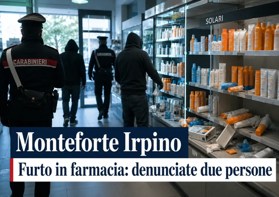 monteforte irpino furto in farmacia