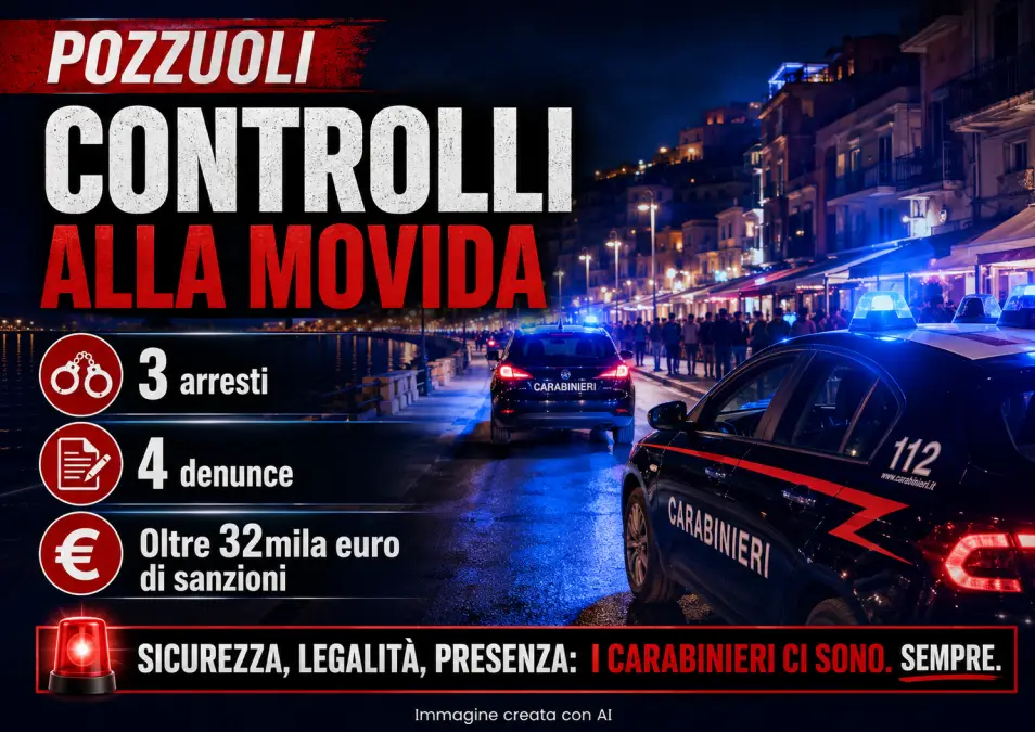 pozzuoli controlli movida giugno 2026