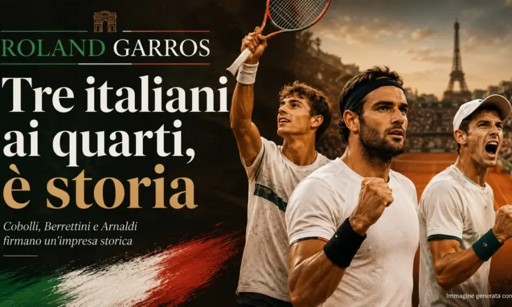 roland garros tre italiani ai quarti 232 storia da Puntomagazine.it roland garros tre italiani ai quarti 232 storia