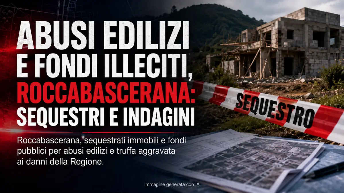 Roccabascerana - abusi edilizi e fondi illeciti