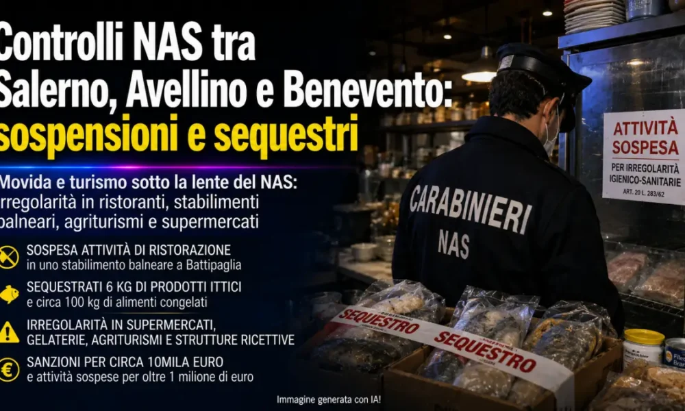 controlli nas tra salerno avellino e benevento sospensioni e sequestri da Puntomagazine.it controlli nas tra salerno avellino e benevento sospensioni e sequestri