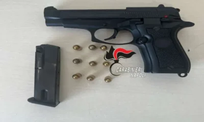 Frattamaggiore - Pistola rubata