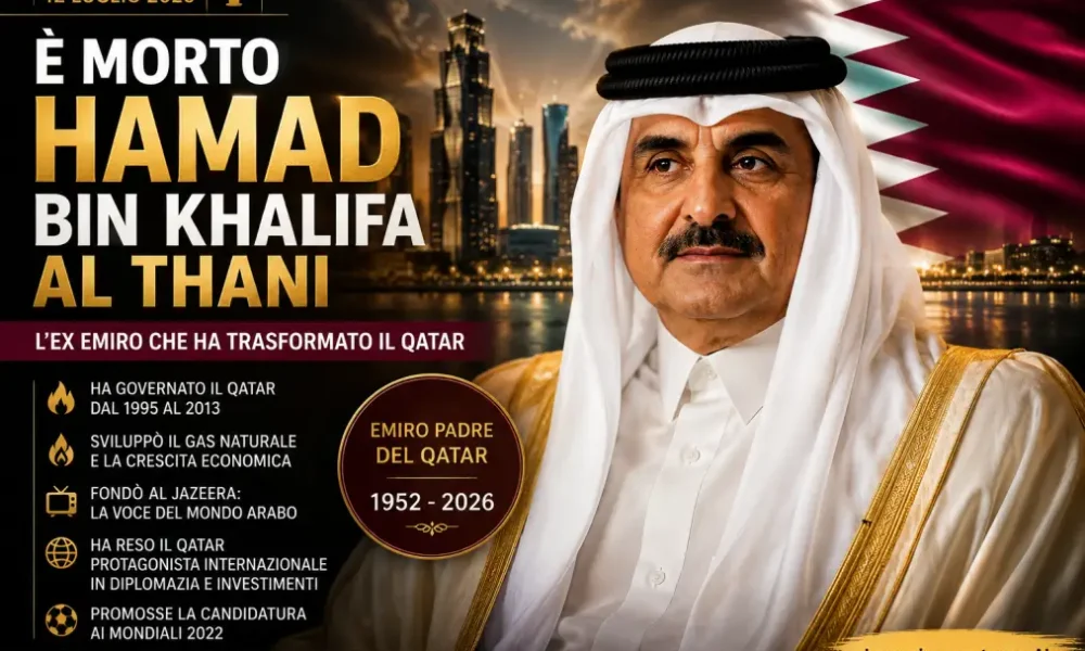 200 morto hamad bin khalifa al thani l8217emiro che trasform242 il qatar da Puntomagazine.it 200 morto hamad bin khalifa al thani l8217emiro che trasform242 il qatar