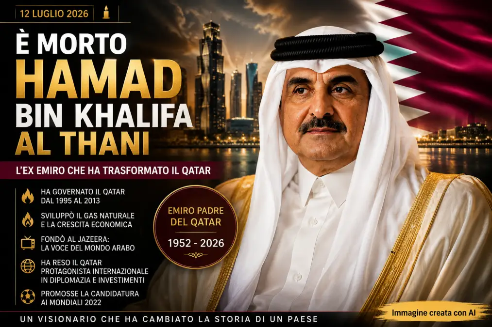 Hamad Bin Khalifa Al Thani addio
