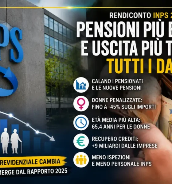 INPS rendiconto 2025