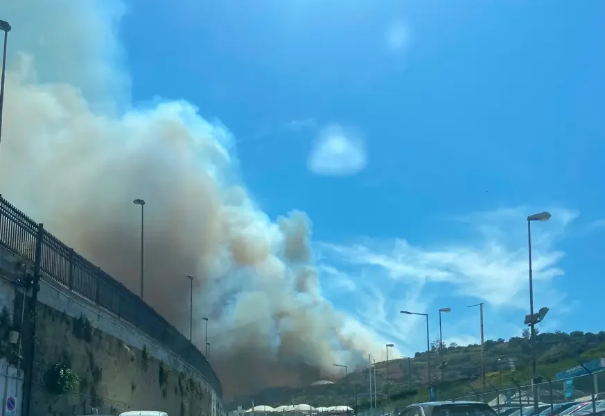incendio su via antignana a pozzuoli a fuoco la vegetazione da Puntomagazine.it incendio su via antignana a pozzuoli a fuoco la vegetazione