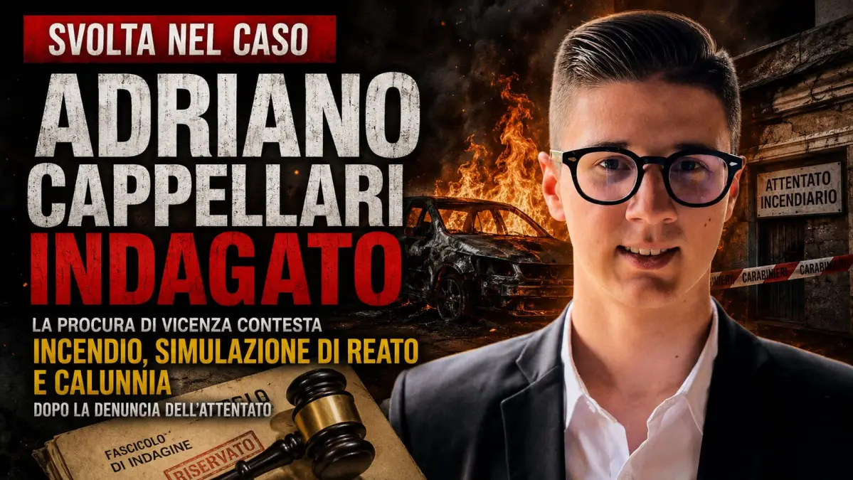 adriano Cappellari indagato - immagine IA