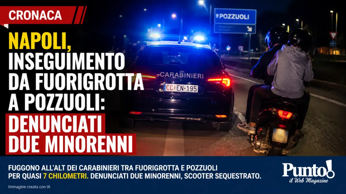 Napoli inseguimento - immagine ia