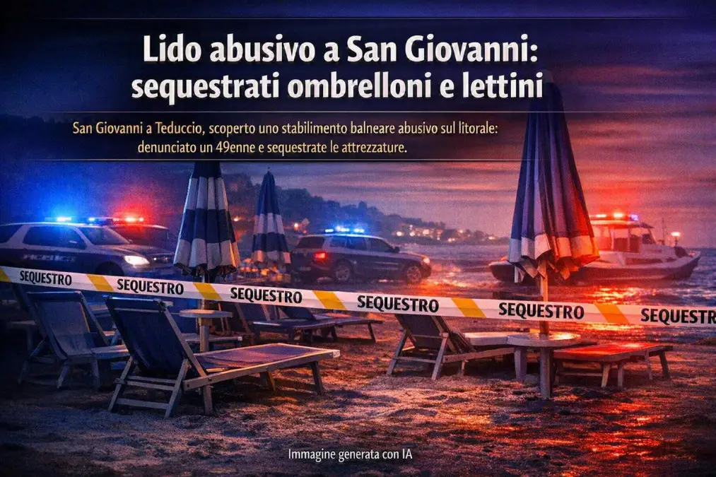 Napoli - san giovanni a teduccio - immagine generata con AI
