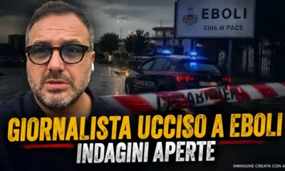 Giornalista ucciso ad eboli