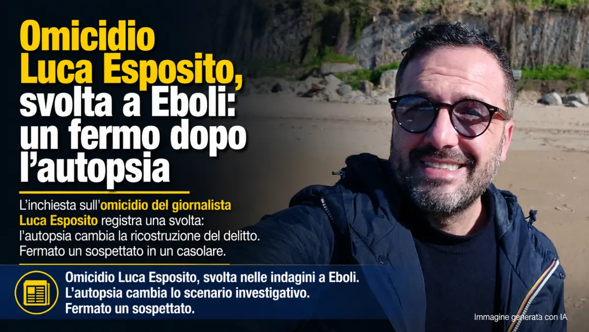 Omicidio Luca Esposito - Fermato un sospettato