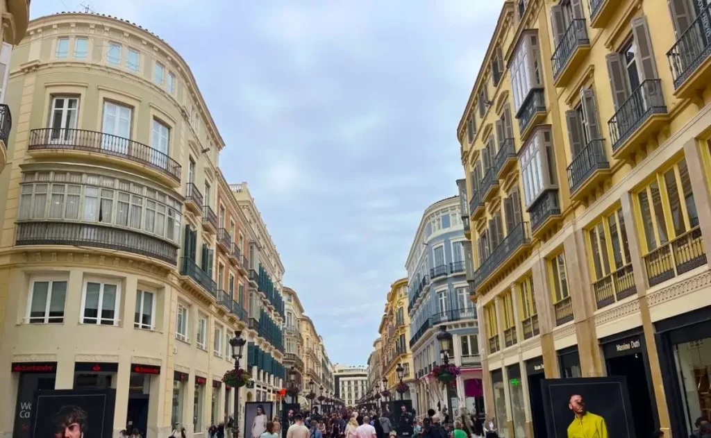 Malaga - Calle Larios - Foto di Dominga Ciccarelli