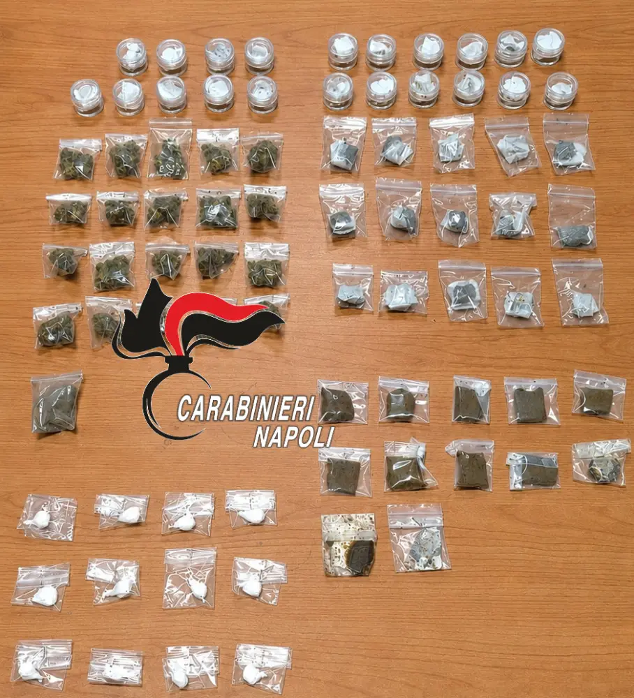 Marano droga sequestrato dai carabinieri