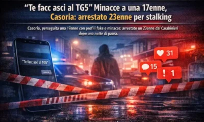 Casoria - Miacce ad una 17enne