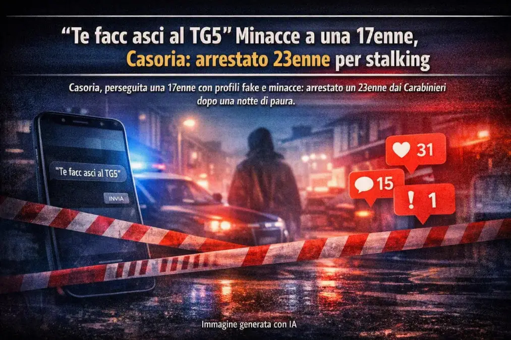 Casoria - Miacce ad una 17enne