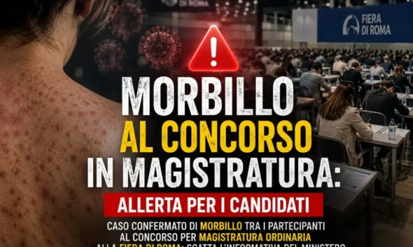 Morbillo - concorso magistratura