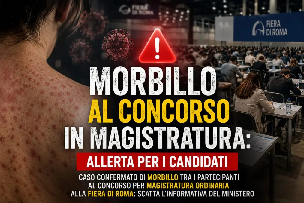 Morbillo - concorso magistratura