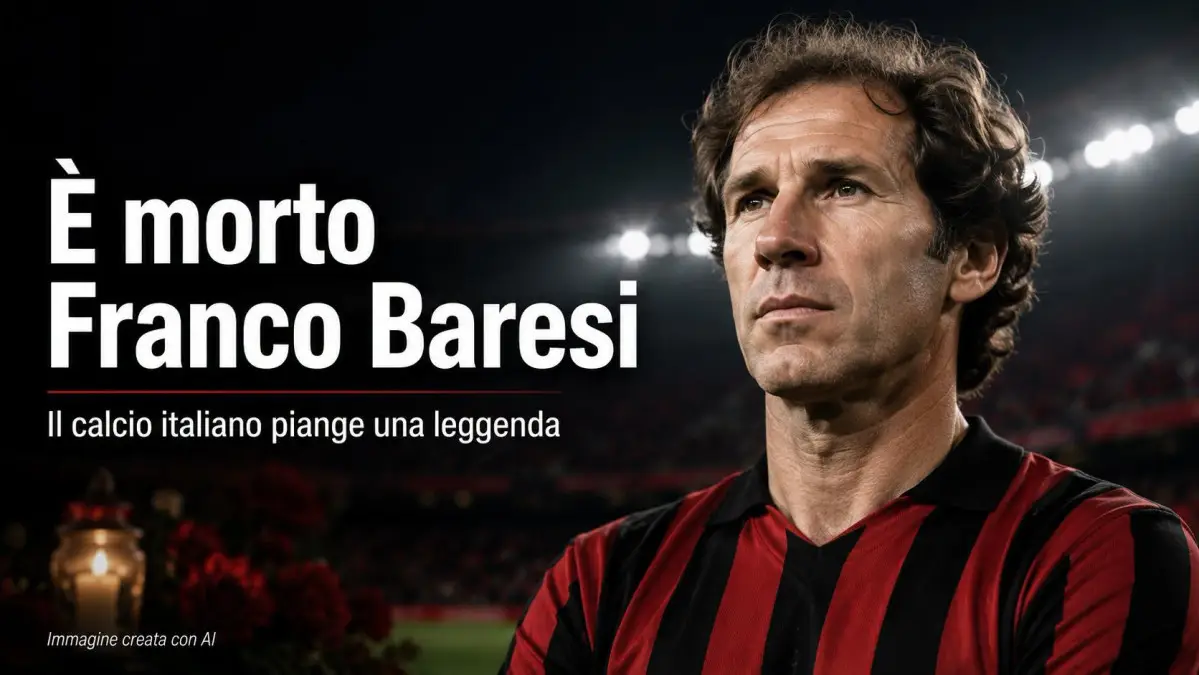 Morto Franco Baresi