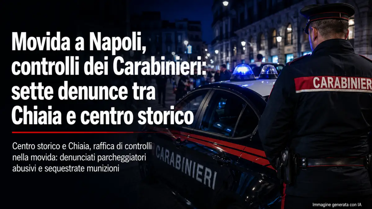 Movida Napoli - controlli immagine IA