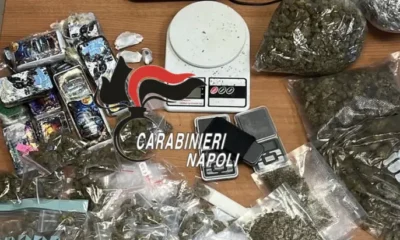 Napoli bagnoli droga 24.07.2026 - Carabinieri