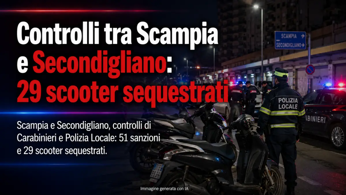 Napoli - controlli scampia secondigliano