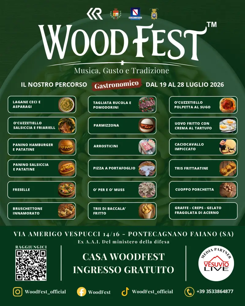 Percorso Gastronomico woodfest - Pontecagnano