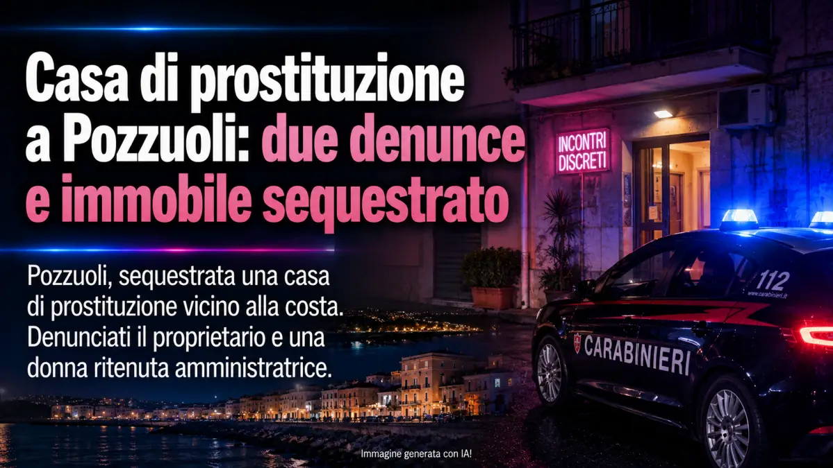 Pozzuoli casa di prostituzione - Immagine IA