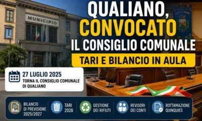Qualiano convocazione consiglio comunale