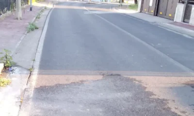 Qualiano - perdita d'acqua in via falcone