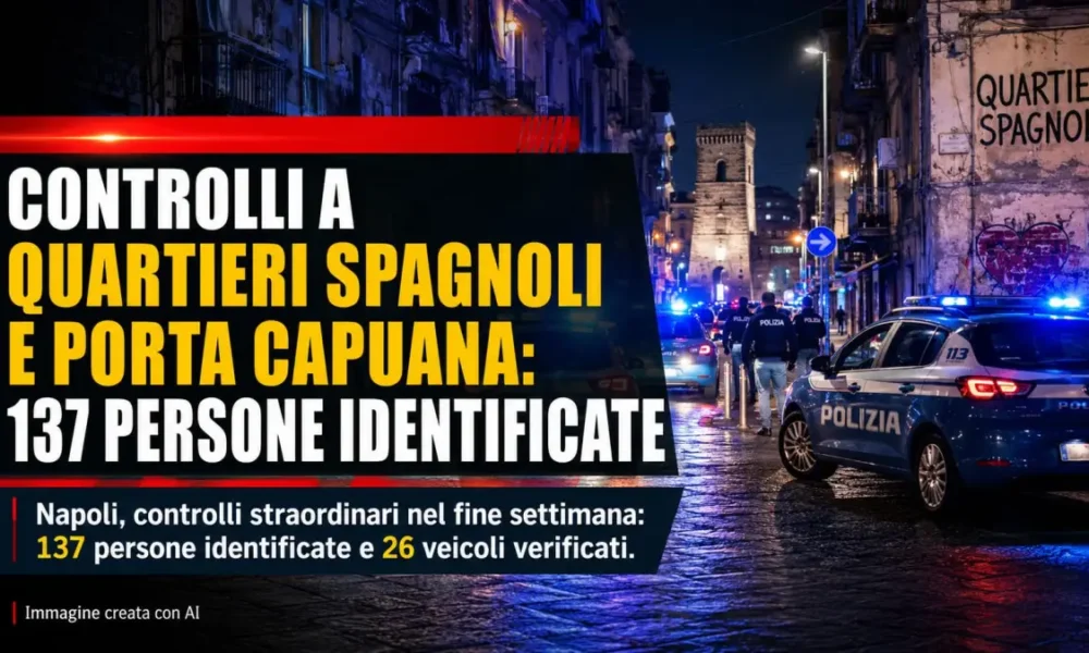 controlli a quartieri spagnoli e porta capuana 137 persone identificate da Puntomagazine.it controlli a quartieri spagnoli e porta capuana 137 persone identificate
