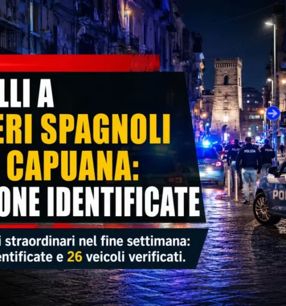 Quartieri spagnoli - controlli - immagine ia