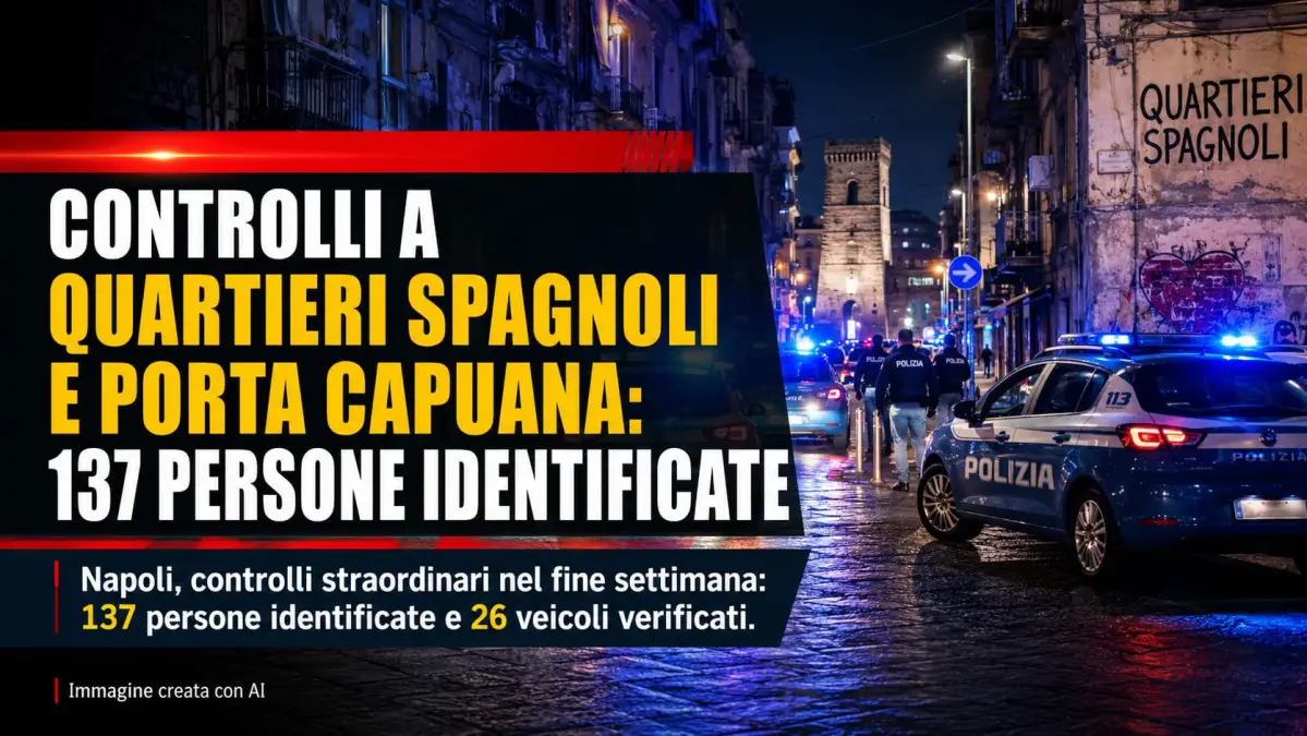 Quartieri spagnoli - controlli - immagine ia