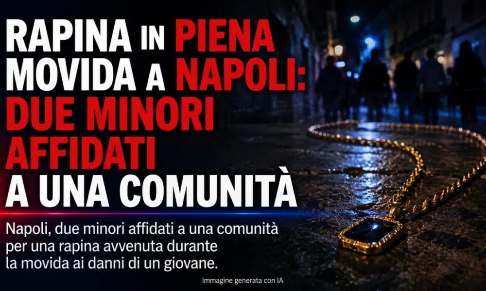 rapina in piena movida a napoli due minori affidati a una comunit224 da Puntomagazine.it rapina in piena movida a napoli due minori affidati a una comunit224