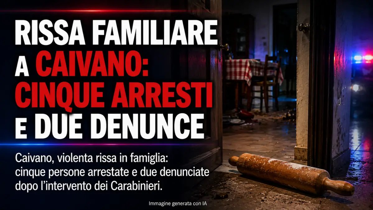 Rissa familiare a Caivano