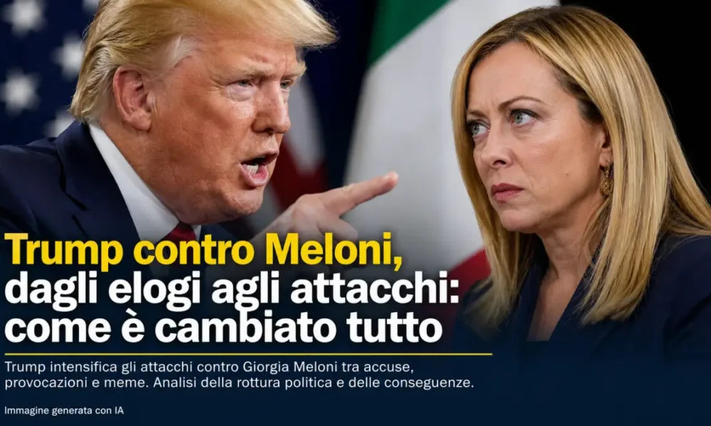 trump contro meloni dagli elogi agli attacchi come 232 cambiato tutto da Puntomagazine.it trump contro meloni dagli elogi agli attacchi come 232 cambiato tutto
