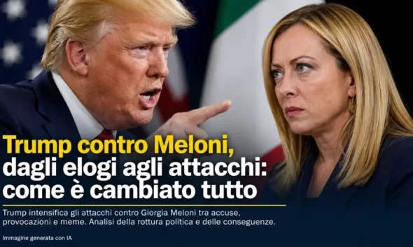 Trump contro Meloni