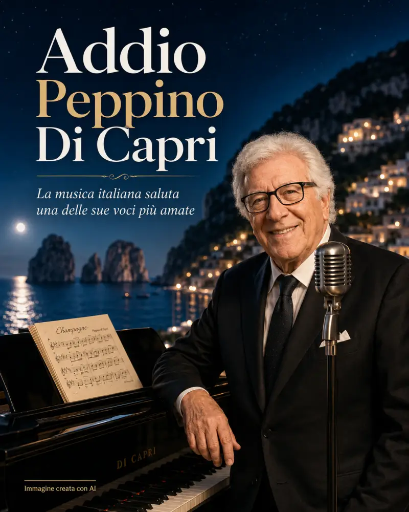 addio a Peppino Di Capri