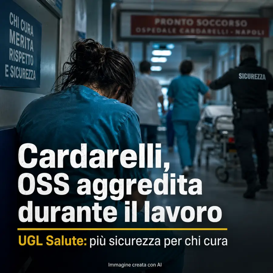 aggressione cardarelli ugl