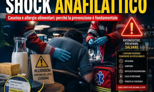 aldo montano shock anafilattico caseina