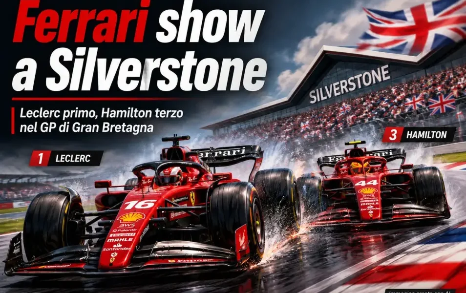 gp silverstone miracolo ferrari leclerc vince da Puntomagazine.it gp silverstone miracolo ferrari leclerc vince