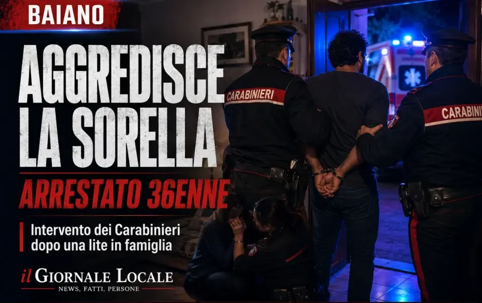 baiano aggredisce e minaccia la sorella 36enne arrestato dai carabinieri da Puntomagazine.it baiano aggredisce e minaccia la sorella 36enne arrestato dai carabinieri
