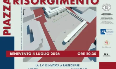 benevento restyling piazza risorgimento