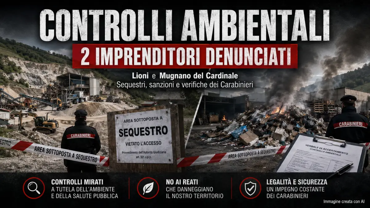 controlli ambiente lioni e mugnano del cardinale luglio 2026